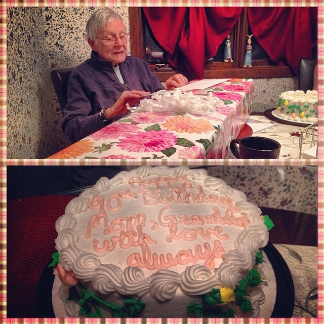Grandma 90th